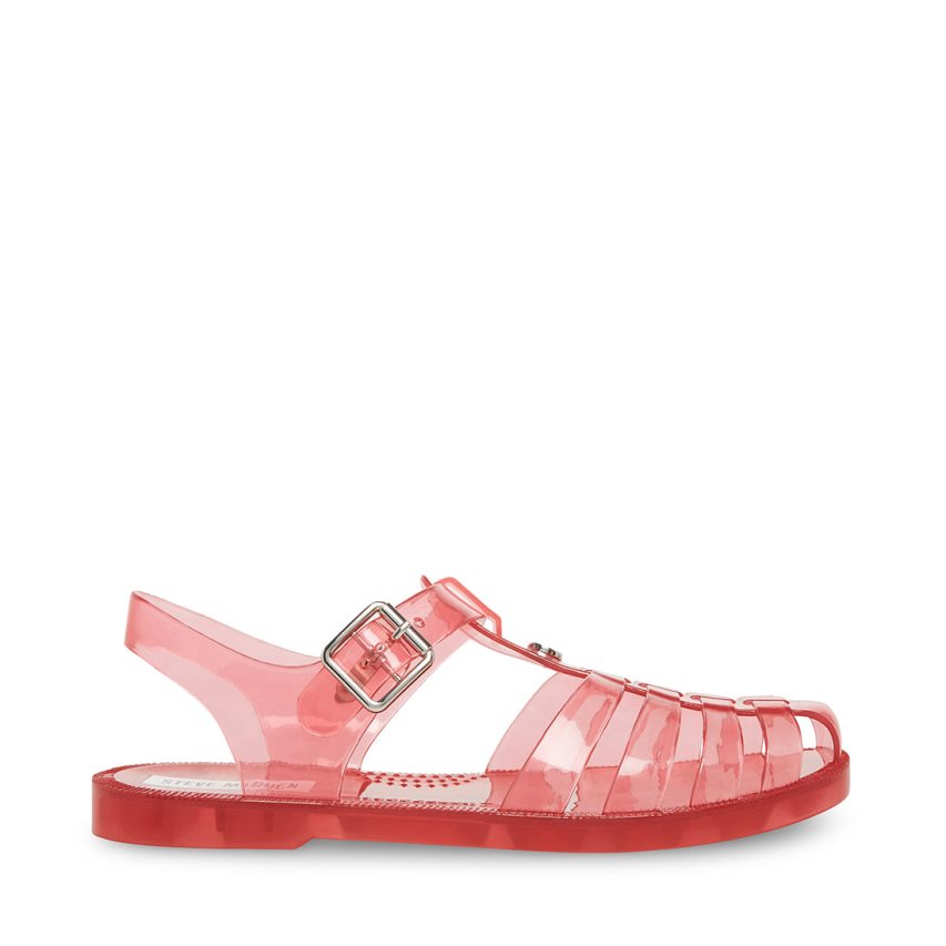 Pink Steve Madden Bryn Women\'s Flat Sandals | PH 5687AJM